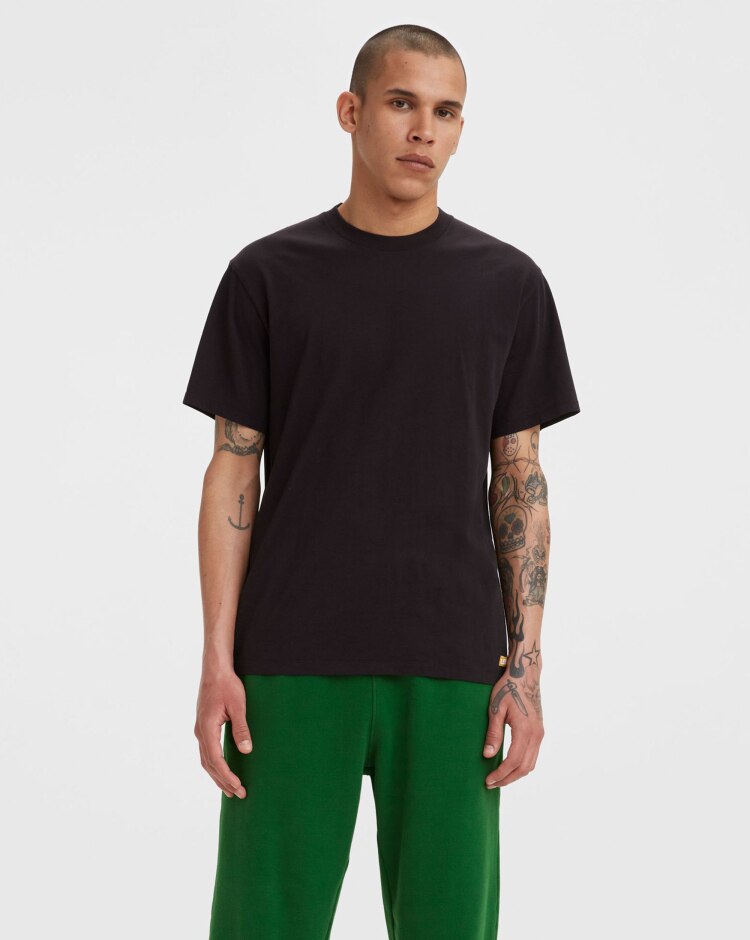 Levi's Gold Tab T-Shirt Nero Uomo