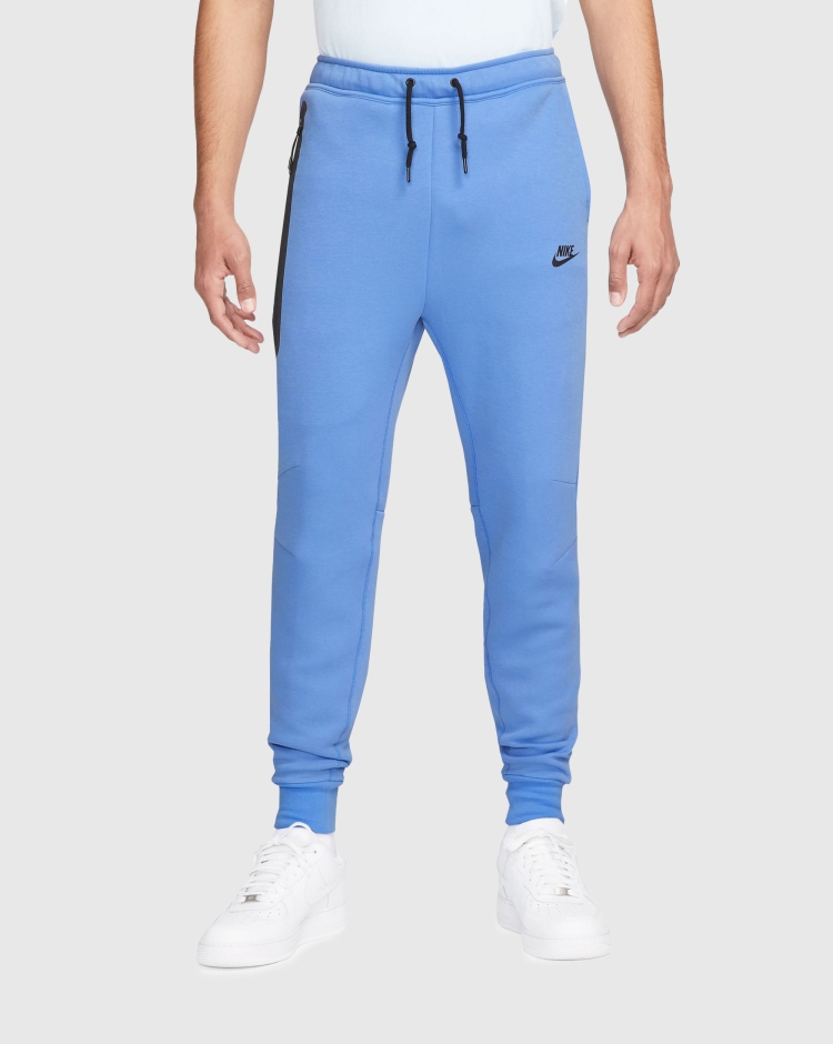 Nike Pantaloni Joggers Tech Fleece Blu Uomo