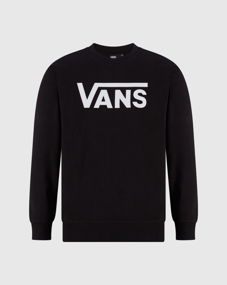 Vans Felpa Drop V Logo Nero Donna