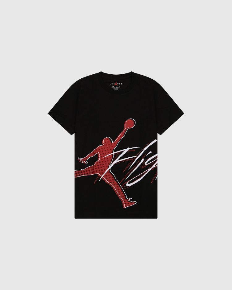 Nike Jordan T-Shirt Halftone Flight Nero Bambino