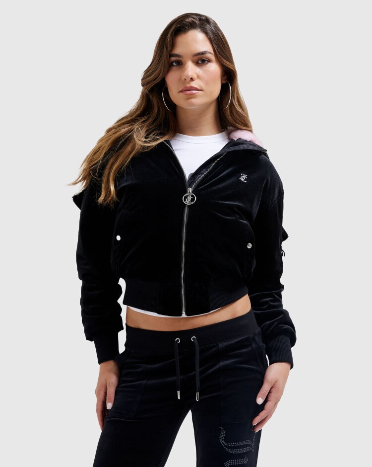 Giacca Rydell Bomber Coat Nero Donna