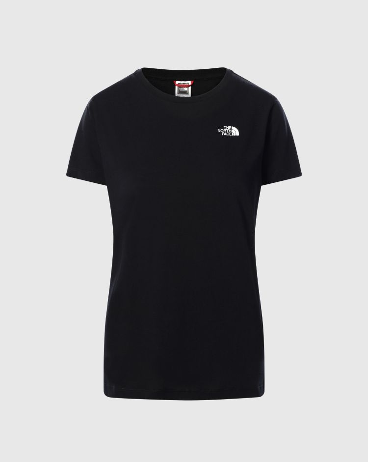 The North Face T-Shirt Simple Dome Nero Donna