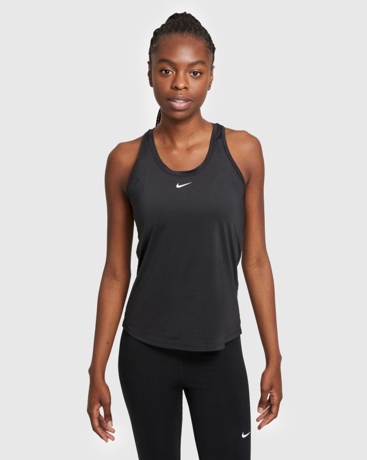 Nike Canotta One Dri-FIT Slim Nero Donna