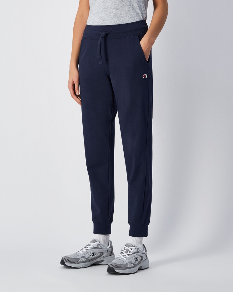 Pantaloni con Risvolto Authentic Pants Blu Donna