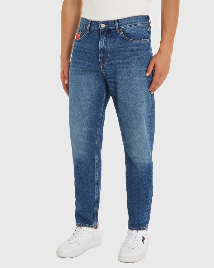 Tommy Hilfiger Jeans Isaac Relaxed Fit Affusolati Blu Uomo