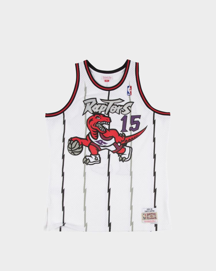 Mitchell&Ness Canotta Toronto Raptors Vince Carter 98-99 Bianco Uomo