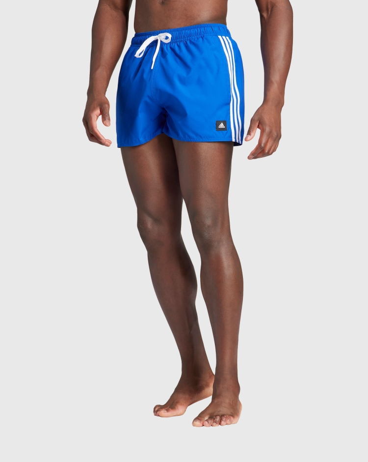 Adidas Short da nuoto 3-Stripes CLX Blu Uomo