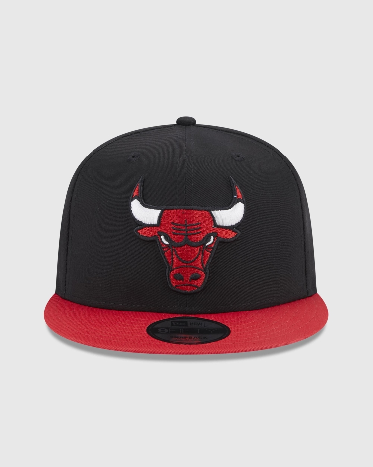 New Era Cappello Contrast Side Patch 9Fifty Chicago Bulls