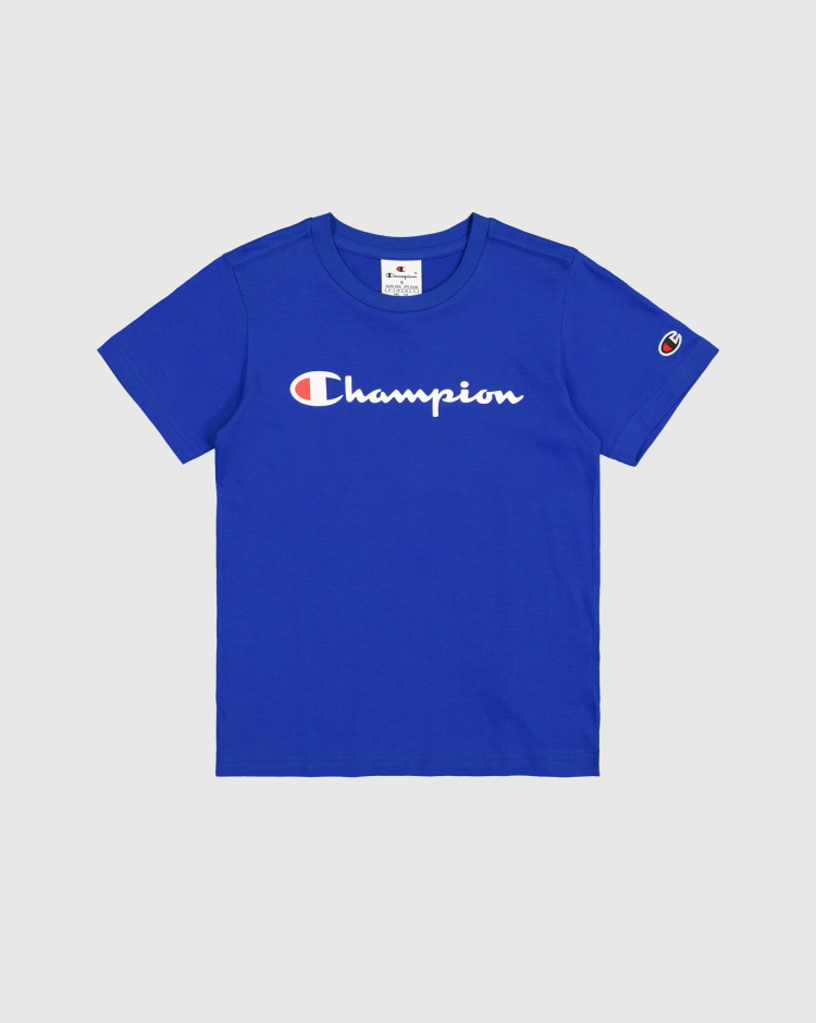 T-Shirt Manica Corta Icons Blu Bambino