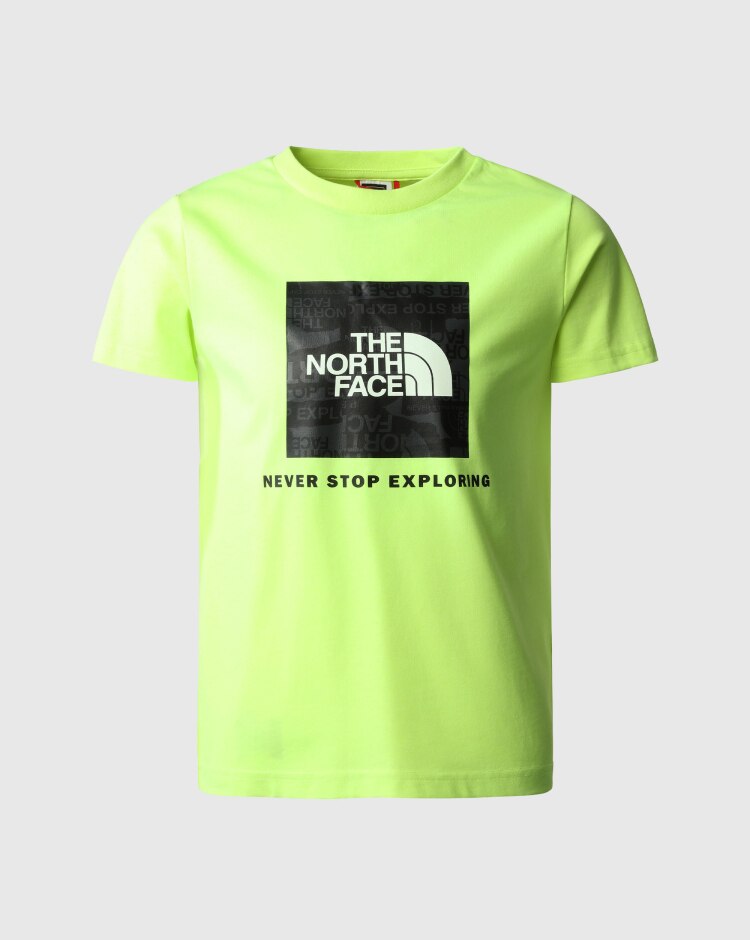 The North Face T-Shirt Redbox Giallo Bambino