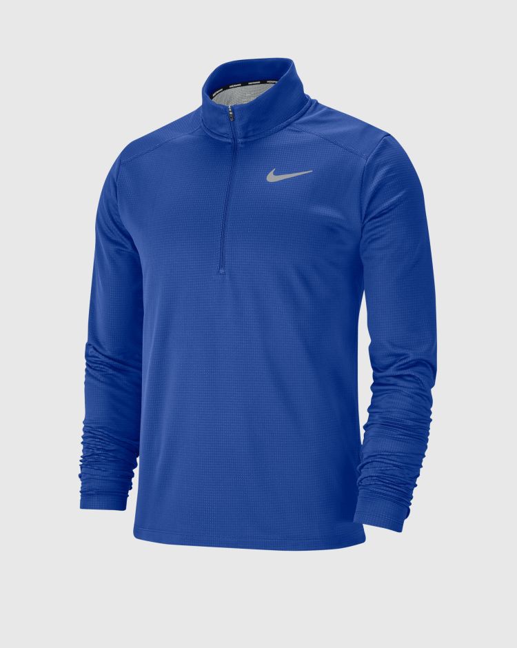 Nike T-Shirt Manica Lunga Dri-FIT Pacer Blue Uomo