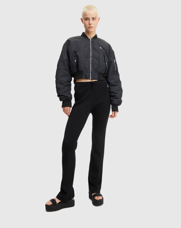 Calvin Klein Bomber Donna Nero