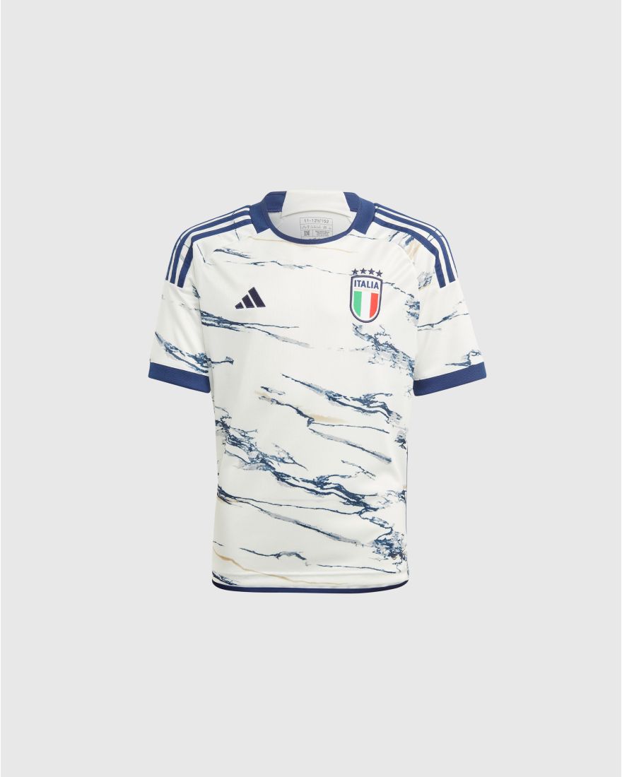 Adidas Italia 23 Maglia Away Bianco Bambino Bianco