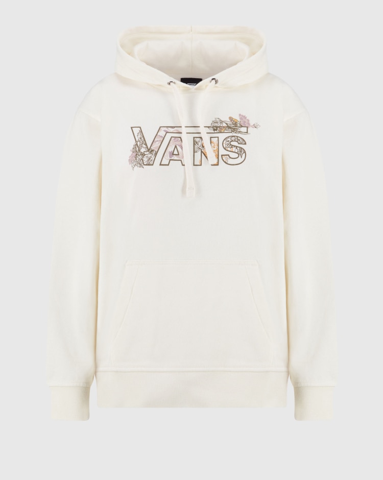 Felpa vans bianca strisce nere store
