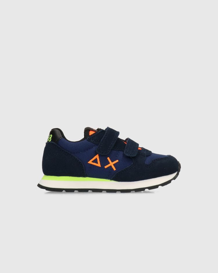 Sun68 Tom Fluo Blu Navy Bambino
