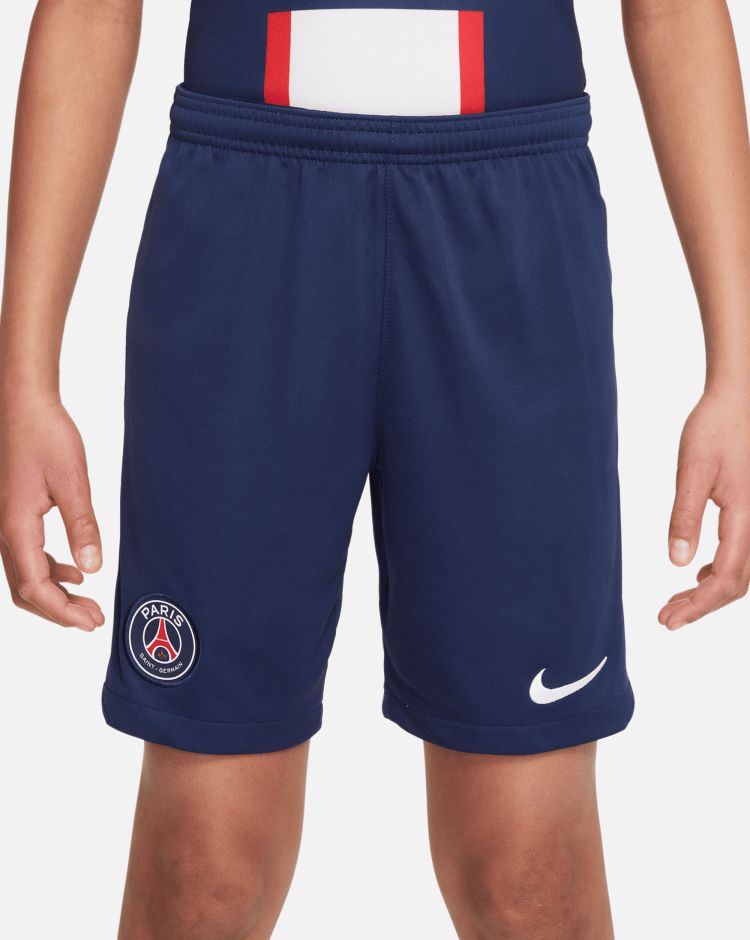 Nike PSG Stadium Shorts Home 2022/2023 Blu Bambino