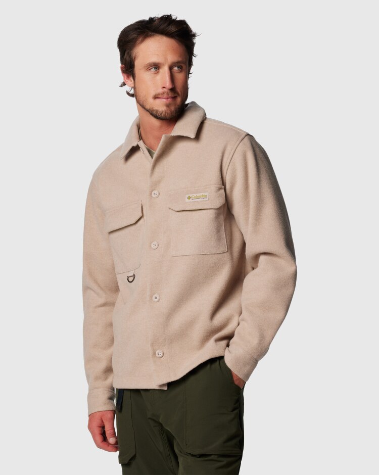Giacca-camicia Wallowa Marrone Uomo