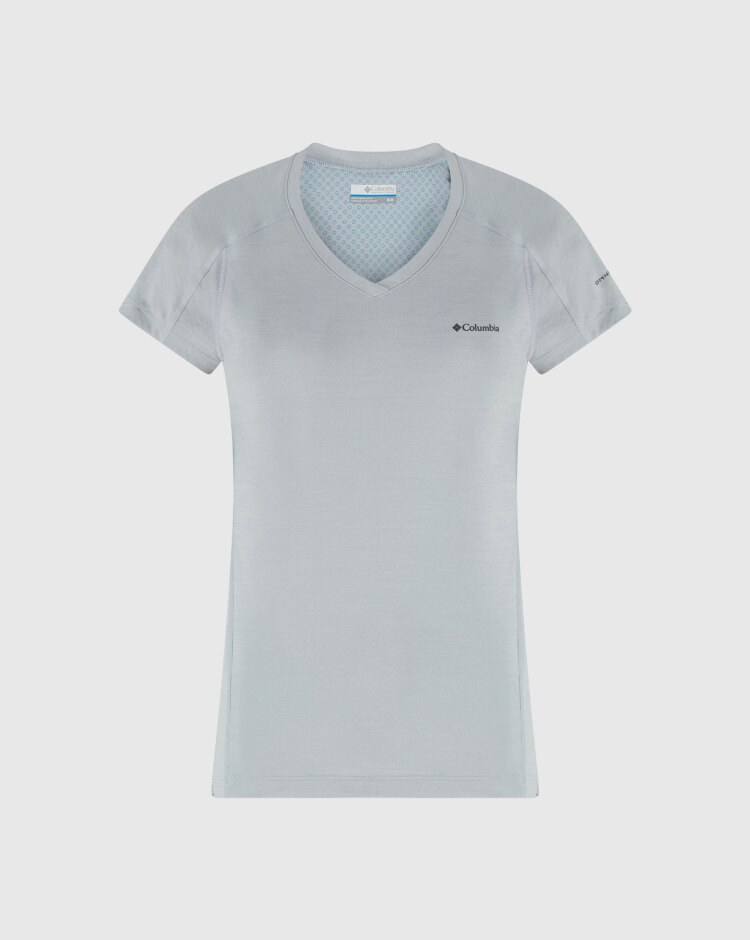 Columbia T-shirt tecnica Zero Rules Grigio Donna