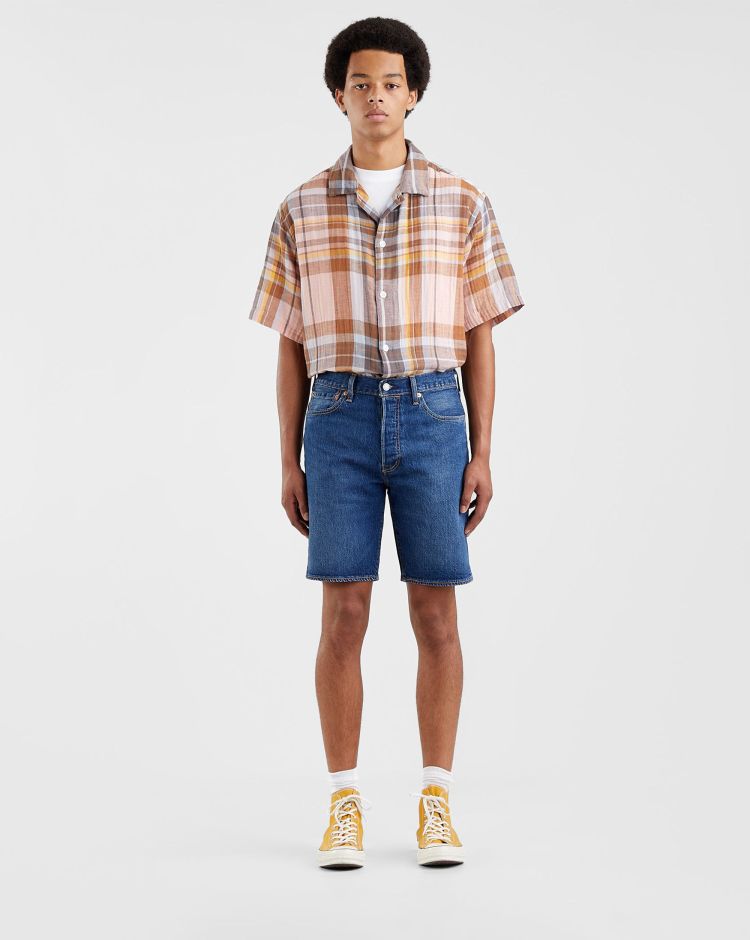 Levi's 501 Original Short Blu Uomo