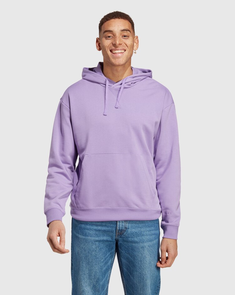 Adidas Hoodie ALL SZN French Terry Viola Uomo