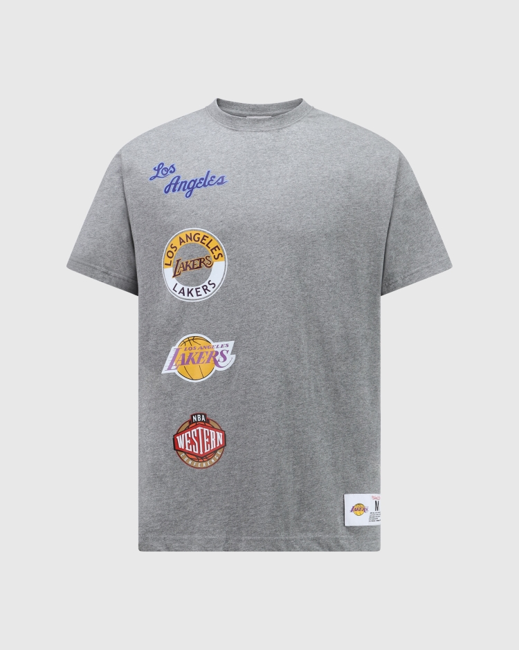 Mitchell&Ness T-Shirt Hometown Los Angeles Lakers Uomo