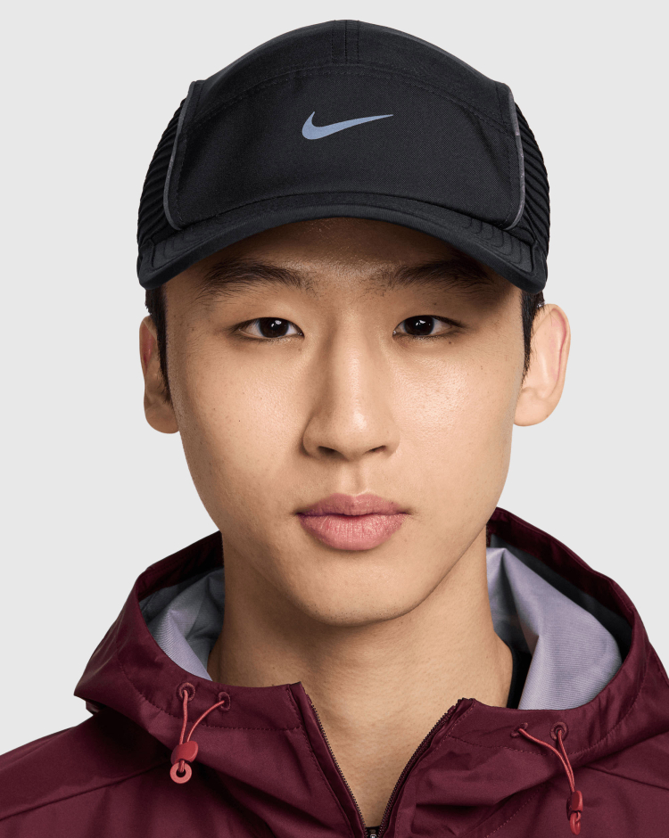 Cappello AeroBill AeroAdapt non strutturato Nero Uomo