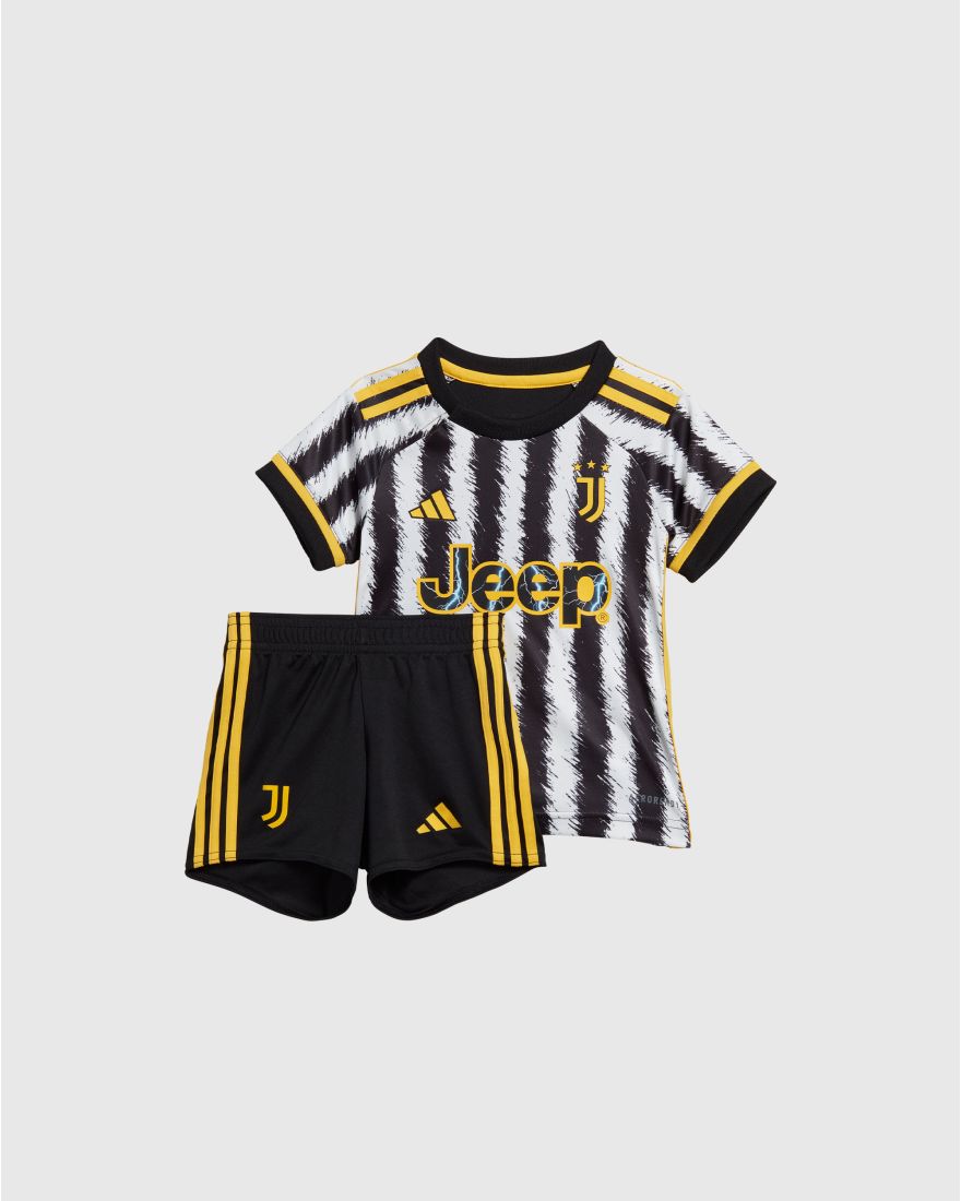 Adidas Divisa Mini Home 23/24 Juventus Neonato Nero