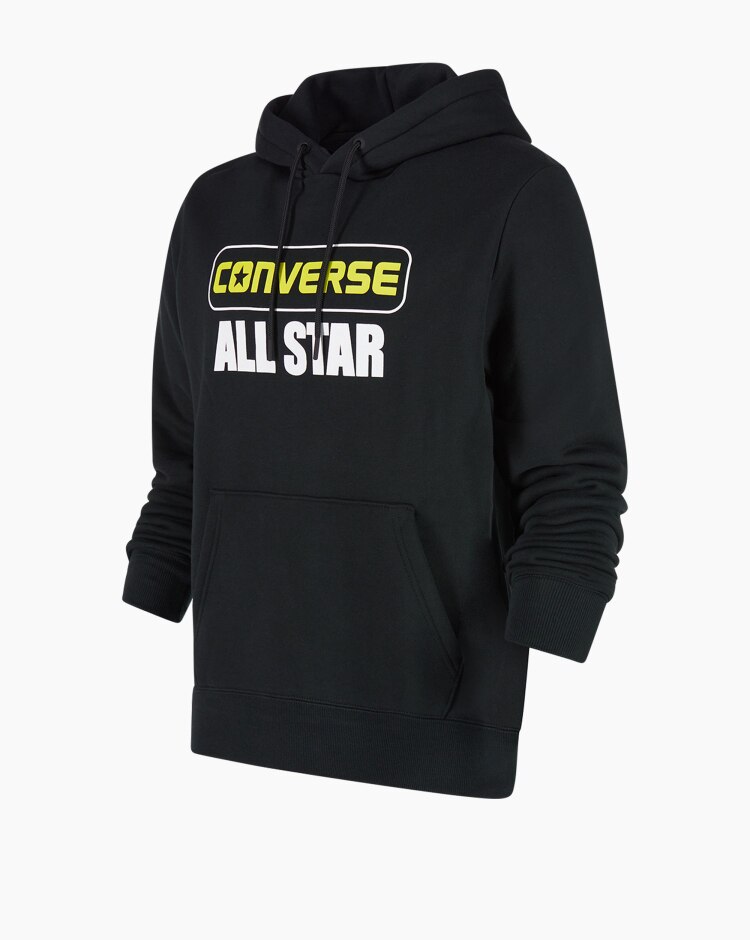 Converse Sweatshiert Hoodie Allstar Nero Uomo