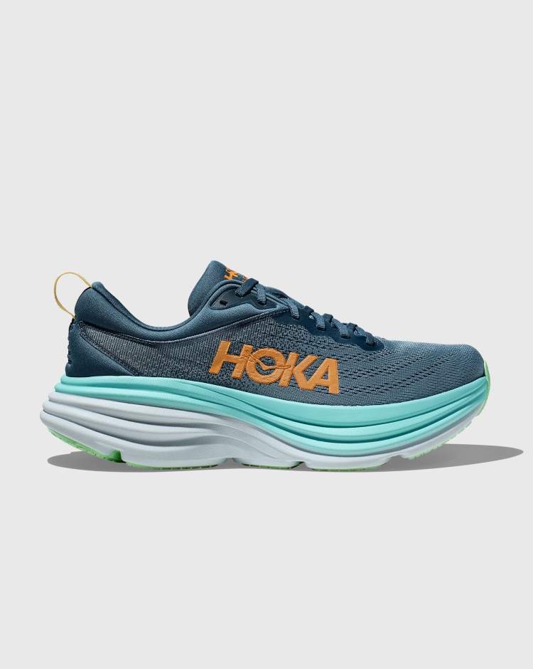 Hoka Bondi 8 Verde Uomo