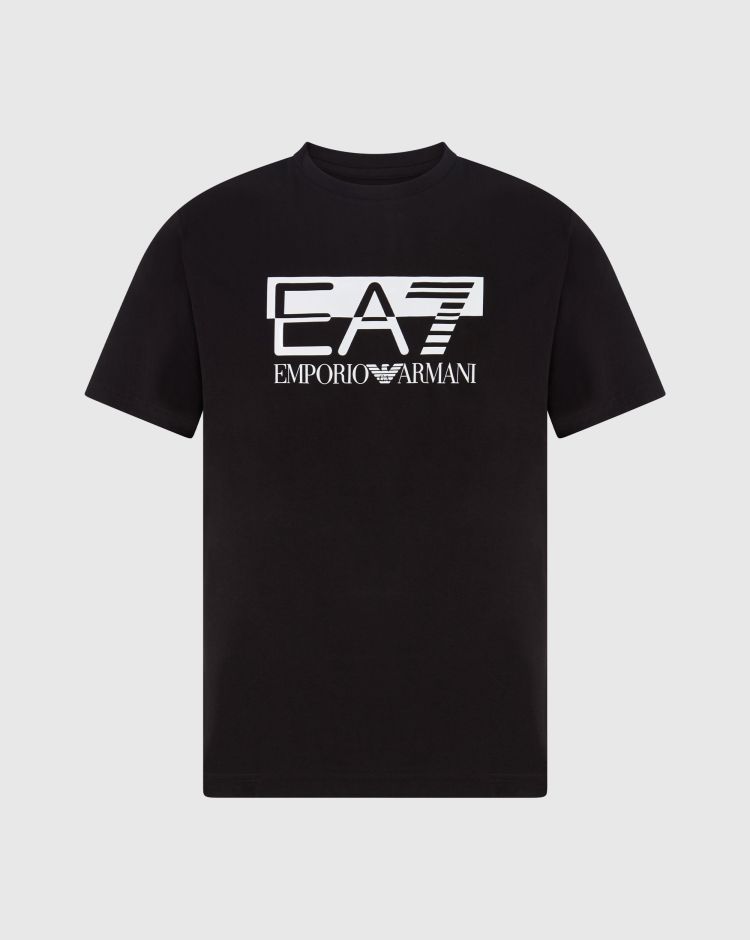 Emporio Armani EA7 T-Shirt Train Visibility Nero Uomo