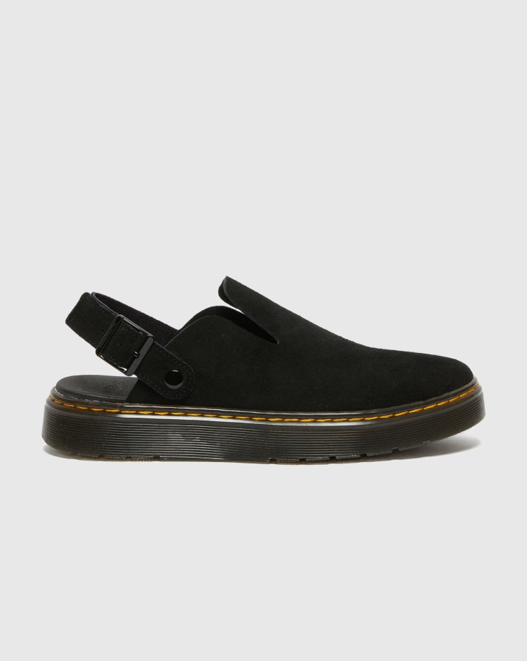 Dr. Martens Carlson Suede Nero Uomo