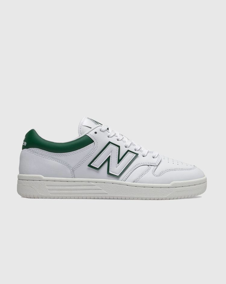 New Balance 480 Bianco E Verde  Donna