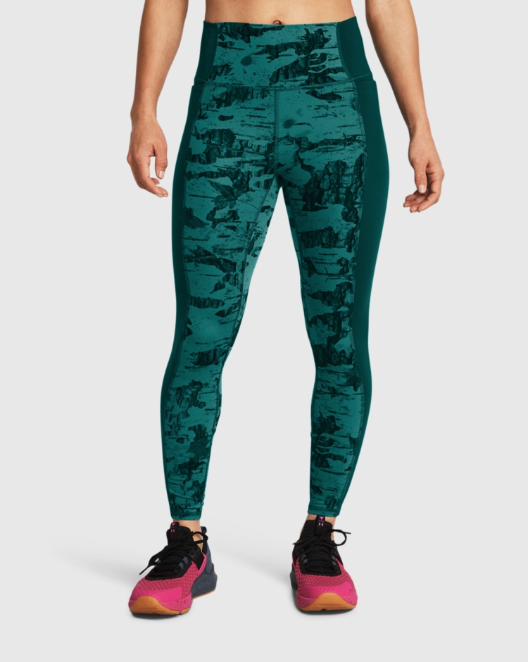 Under Armour Leggings Project Rock Verde Donna