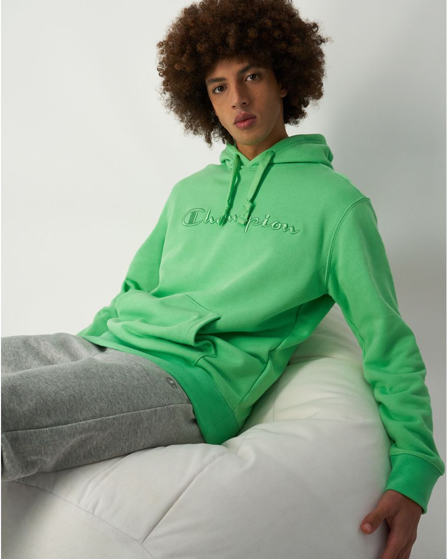 Felpa champion verde online uomo