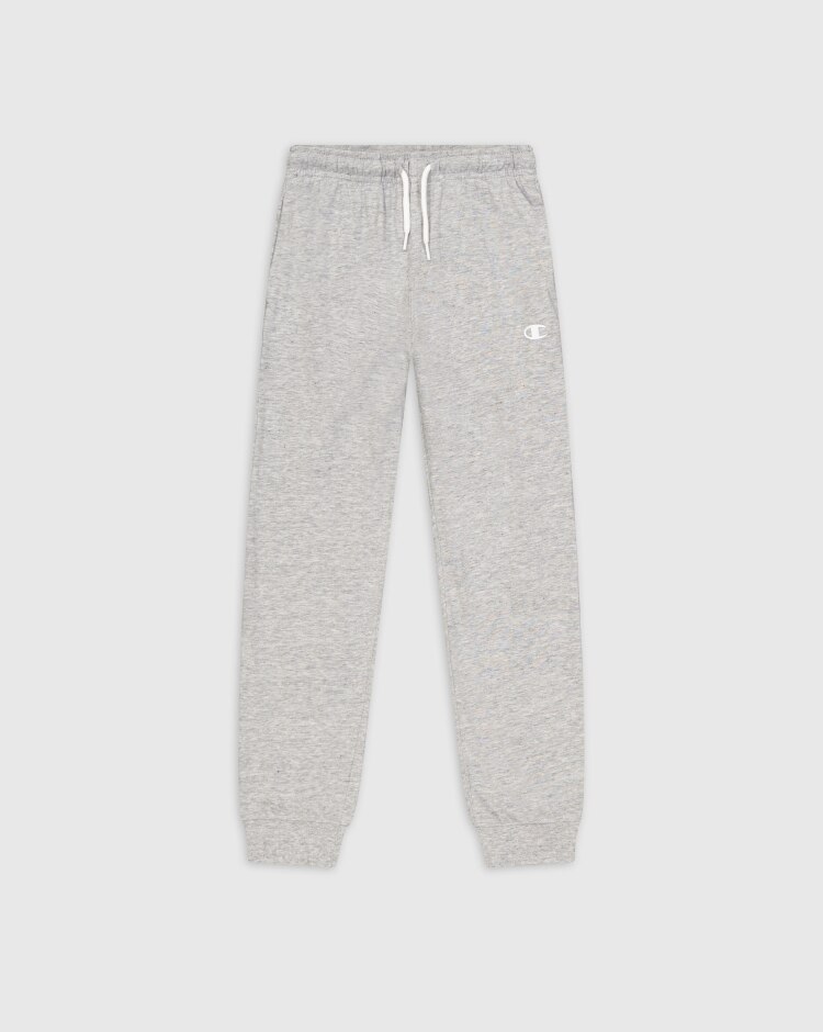 Champion Pantaloni Con Polsino A Coste Grigio Bambino