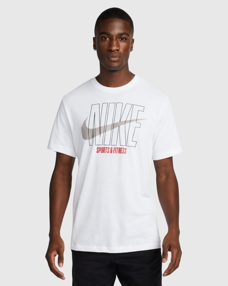 Nike T-Shirt Dri-FIT Slub HBR Bianco Uomo