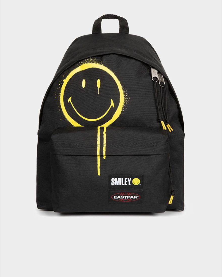 Eastpak Zaino Pak'R Smiley Nero Unisex Nero