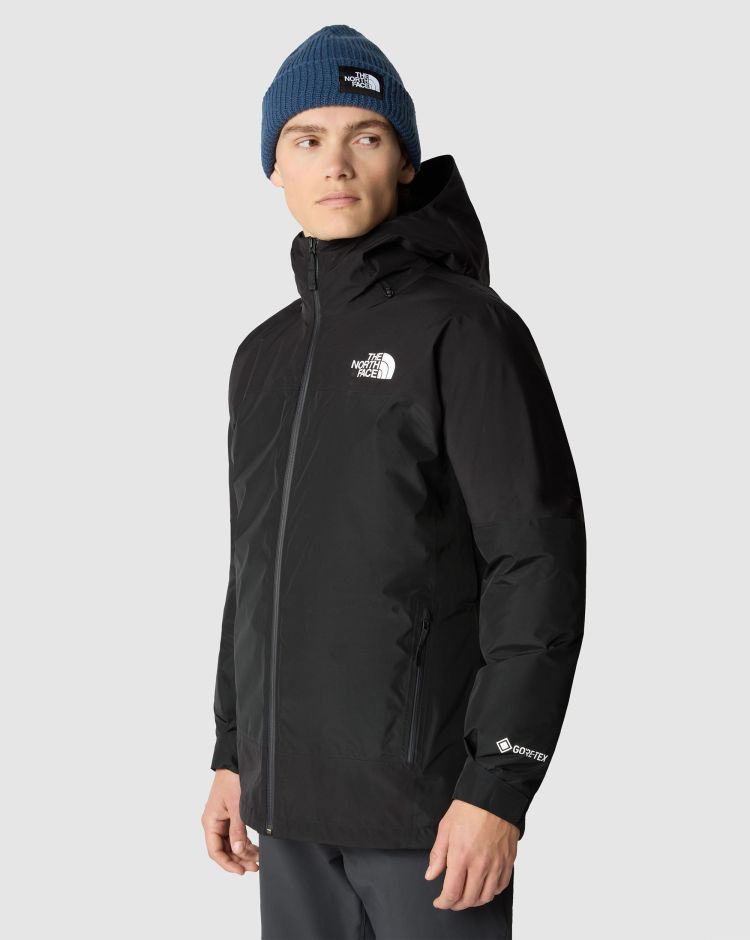 The North Face Giacca Imbottita in Gore-Tex Mountain Light Triclimate Nero Uomo