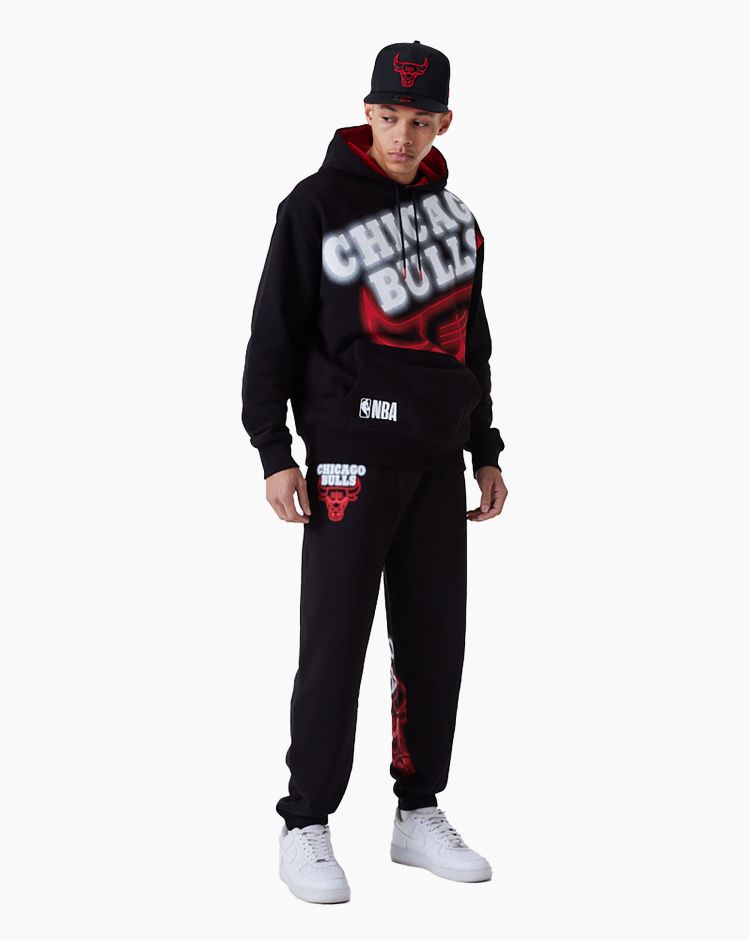 New Era Nba Neon Logo Jogger Nero Uomo
