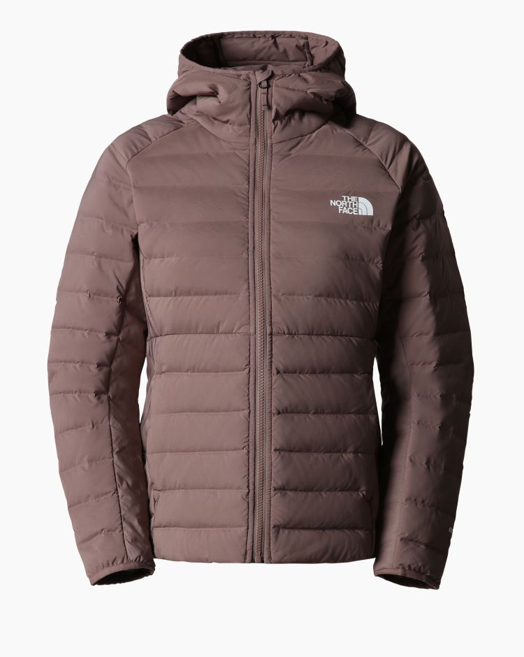 The North Face Belleview Stretch Down Hoodie Marrone Donna	
