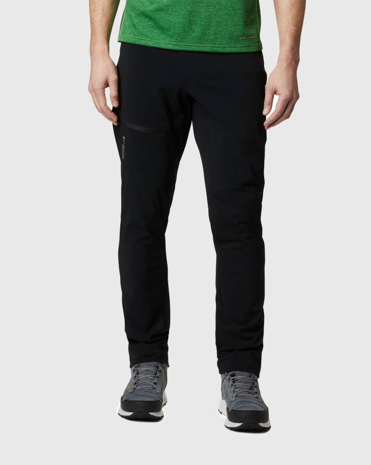 Columbia Pantaloni Titan Pass Nero Uomo