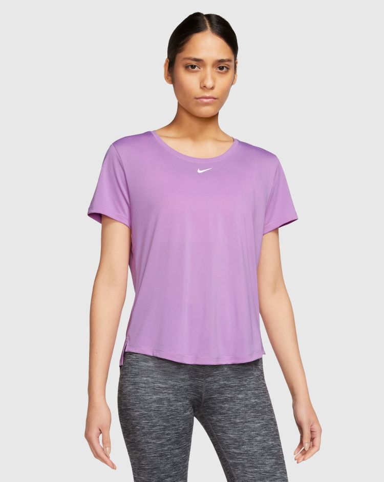 Nike T-Shirt Dri-Fit Girocollo Rosa Donna