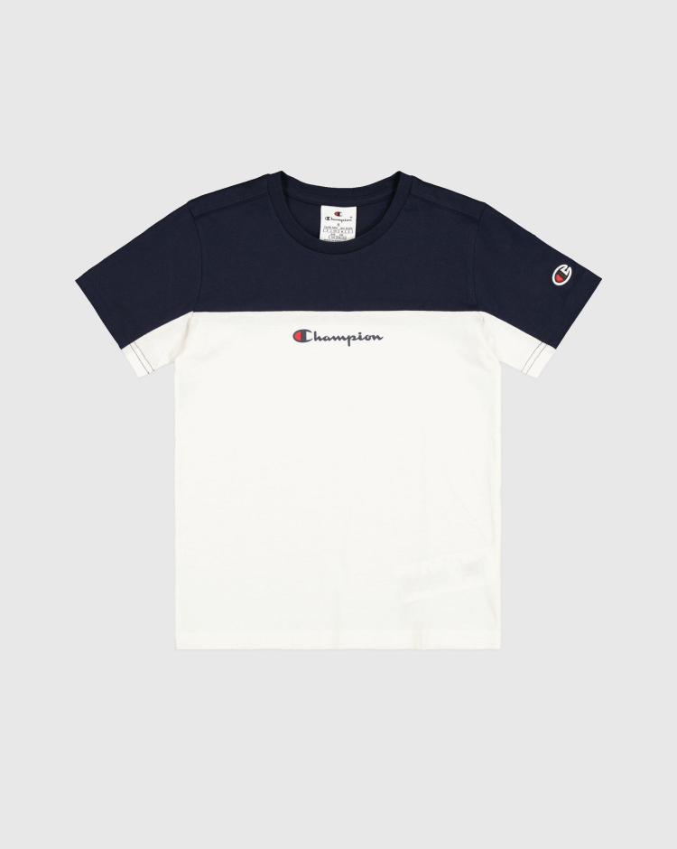 T-Shirt Manica Corta Icons Blu Bambino