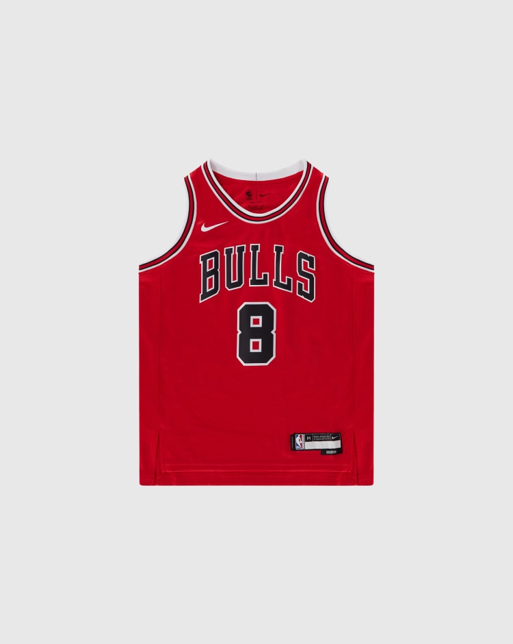 Nike NBA Canotta Basket Chicago Bulls Zach LaVine Rosso Bambino