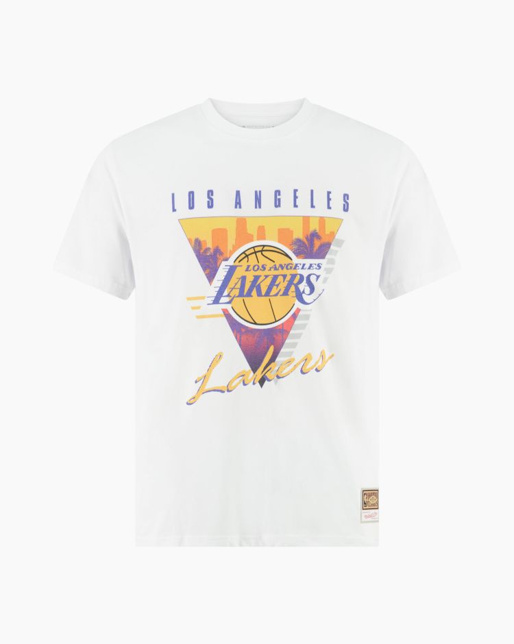 Mitchell&Ness T-Shirt Los Angeles Lakers - NBA Final Seconds Nero Uomo