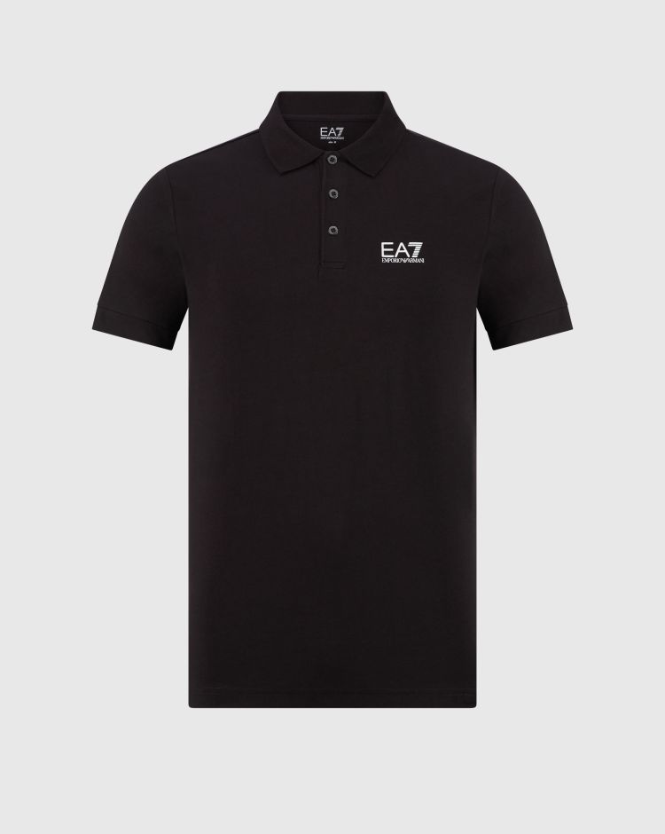 Emporio Armani Polo in jersey di cotone con logo Uomo