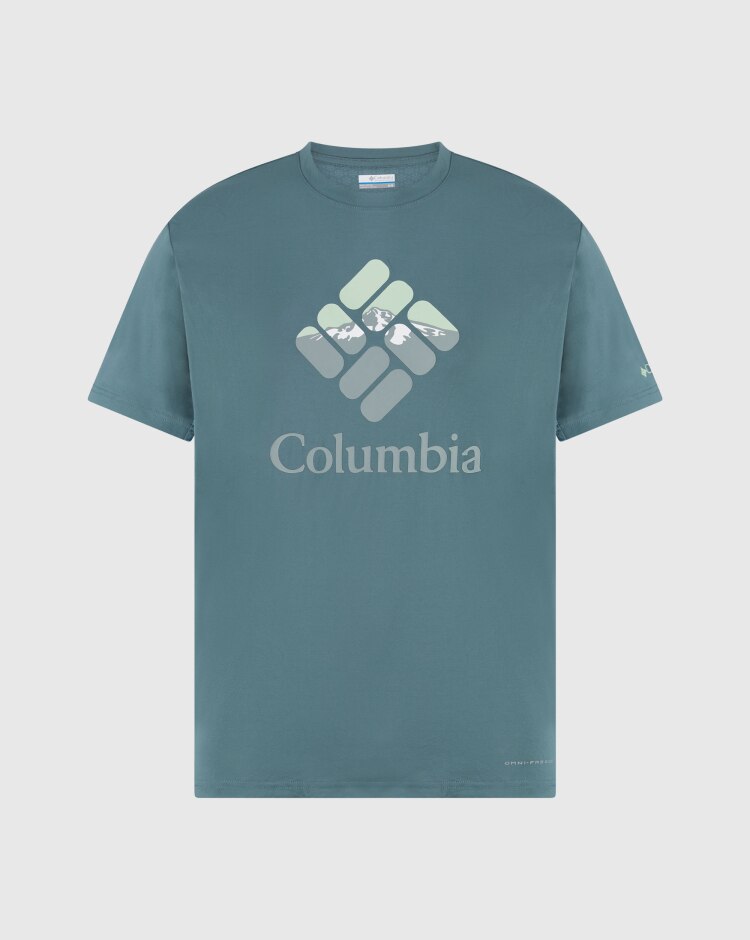 Columbia T-shirt tecnica Zero Ice Cirro-Cool™ Grigio Uomo
