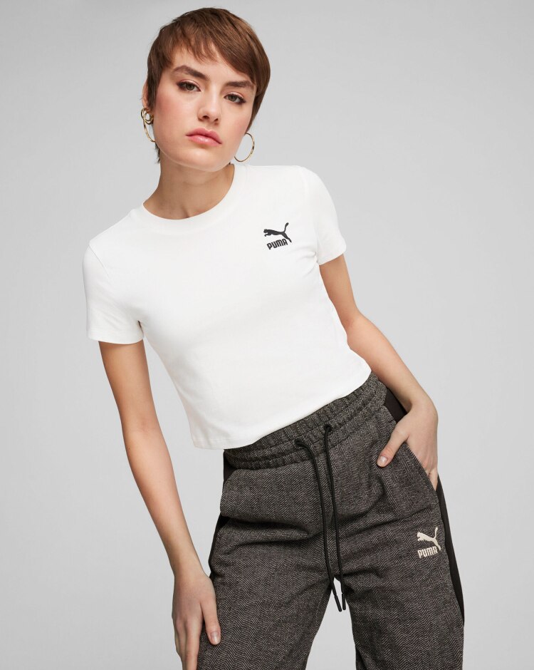 Baby T-shirt CLASSICS Bianco Donna