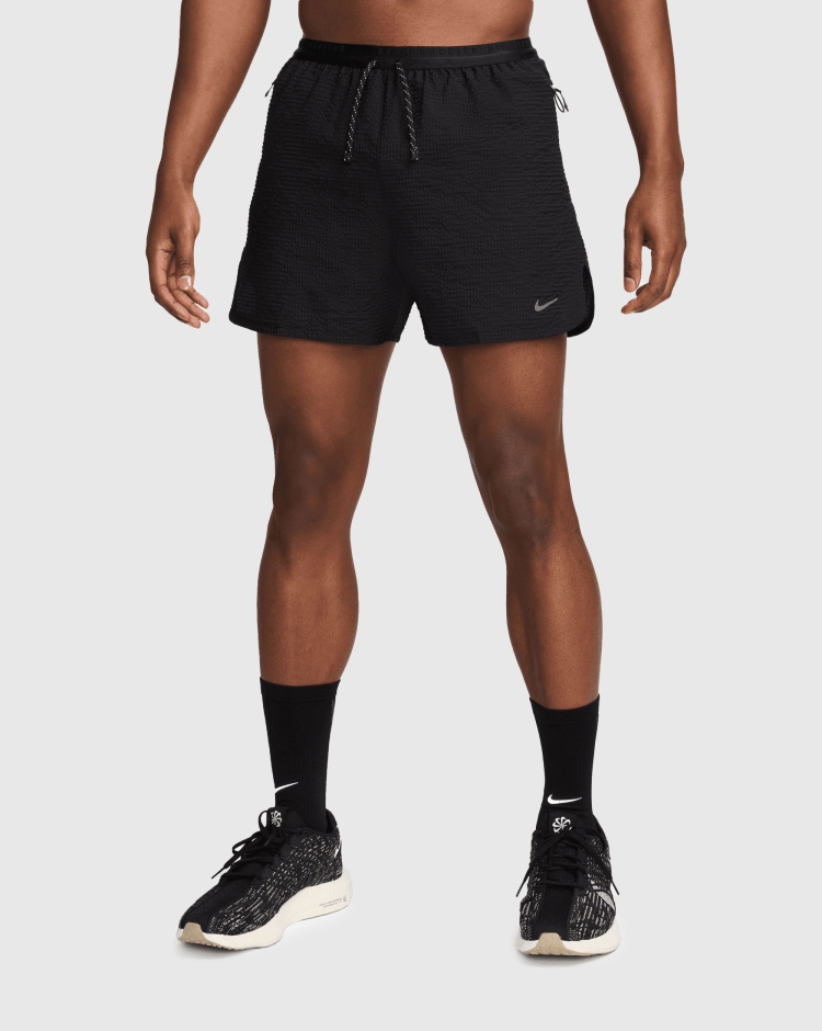 Nike Shorts da running con slip interno 10 cm Dri-FIT ADV Nero Uomo