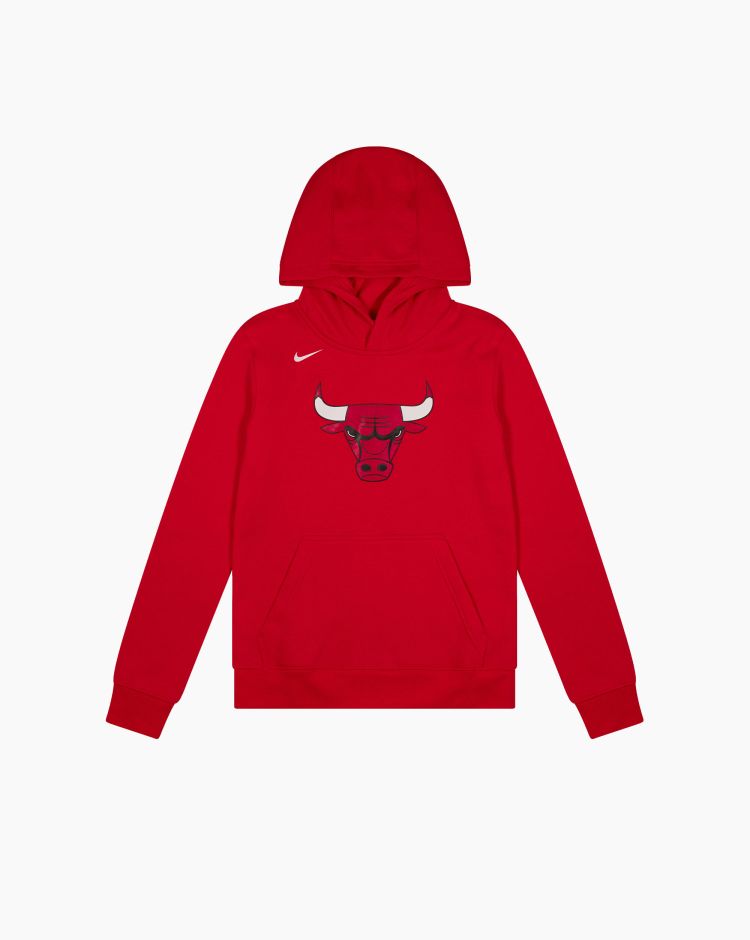 Nike NBA Fleece Pullover Essential Rosso Bambino